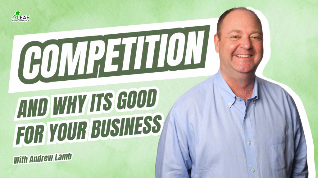 image with text: "competition and why it's good for your business"