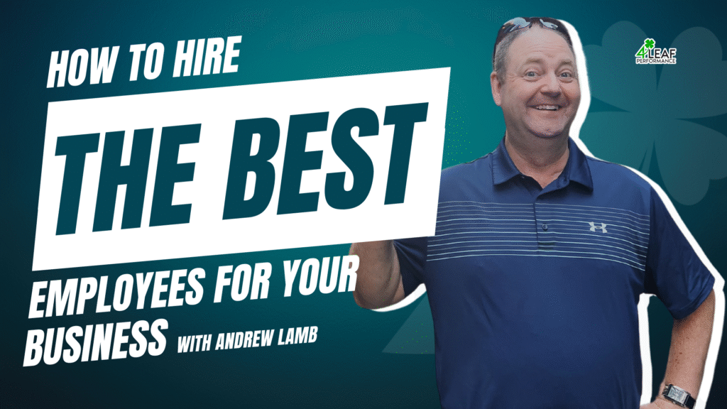 image with text: "how to hire the best employees for your business"
