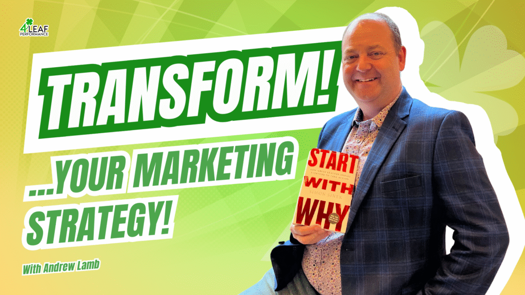 image with text: "transform your marketing strategy"