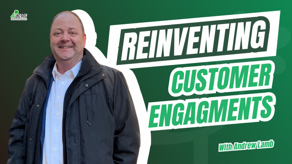 image with text: "reinventing customer engagements"