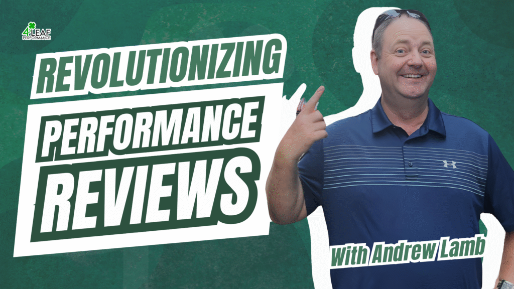image with text: "revolutionizing performance reviews"