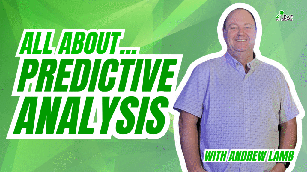 image with text: "all about predictive analysis"